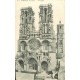 7 cpa CATHEDRALE. Angoulême, Chartres, Meaux, Dijon, Laon, Reims et Auxerre