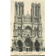 7 cpa CATHEDRALE. Angoulême, Chartres, Meaux, Dijon, Laon, Reims et Auxerre