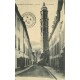 3 cpa 65 BAGNERES-DE-BIGORRE. Square des Vigneaux 1908 et vue d'autrefois 1910 et Tour des Jacobins 1912