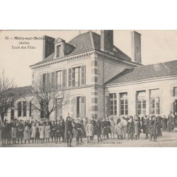 10 MERY-SUR-SEINE. Ecole des Filles 1916