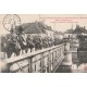 10 MERY-SUR-SEINE. Passage de Troupes sur le Pont vers 1917