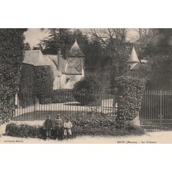 51 BAYE. Le Château avec enfants 1910