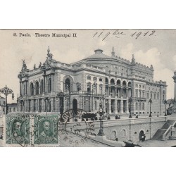 SAO PAULO. Theatro Municipal II en 1913