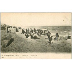 carte postale ancienne 34 PALAVAS-LES-FLOTS. Plage n°11