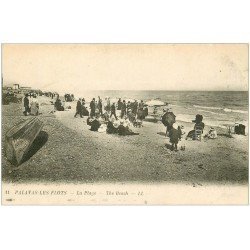 carte postale ancienne 34 PALAVAS-LES-FLOTS. Plage n°11