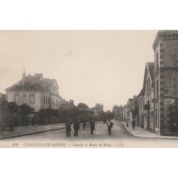 51 CHALONS-SUR-MARNE. Caserne route de Reims