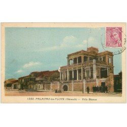 carte postale ancienne 34 PALAVAS-LES-FLOTS. Villa Blanca 1939
