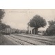 17 MORTAGNE-SUR-GIRONDE. La Gare avec trains 1916