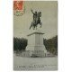 carte postale ancienne 34 PEYROU. Statue Louis XIV 1907