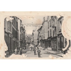 77 LA FERTE-SOUS-JOUARRE. Animation Rue des Pelletiers 1910