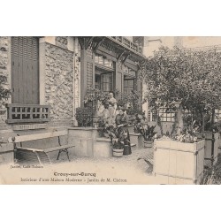 77 CROUY-SUR-OURCQ. Jardin de M. Chéron Maison Moderne