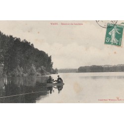 52 WASSY. Réservoir des Leschères avec Rameurs vers 1909