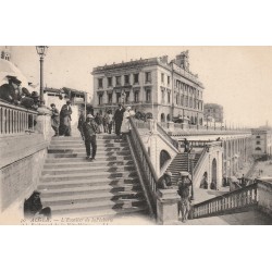 ALGER. Escalier Pêcherie boulevard République