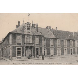 77 LAGNY. Hôtel de Ville et Gendarmerie