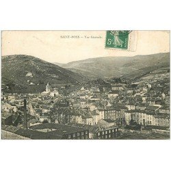 carte postale ancienne 34 SAINT-PONS. Vue