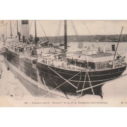 Paquebot mixte "SAMARA" Cie Navigatio Sud-Atlantique 1919