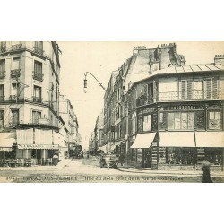 92 LEVALLOIS-PERRET. Café de France coin rue du Bois et de Courcelles