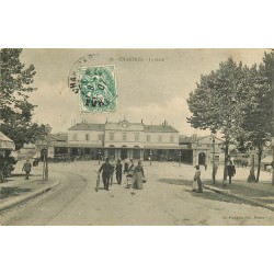 28 CHARTRES. La Gare 1907