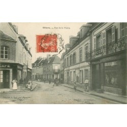28 ILLIERS Café et Epicerie Rue de la Mairie 1907