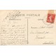 27 CONDE-SUR-ITON. Je vous envoie le bonjour par une femme à bicyclette 1909
