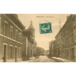 55 LEROUVILLE. Attelage Rue Nationale 1908