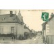 2 cpa 10 MERY-SUR-SEINE. Rue des Orfèvres et Ecole de Garçons 1912