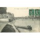 2 cpa 77 LAGNY. Ecole Sainte-Marie 1911 et Deux Ponts 1914