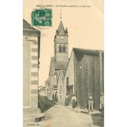 10 MERY-SUR-SEINE. La Chapelle incendiée en 1911