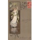 Illustratrice ETHEL PARKINSON. Superbe femme style art nouveau 1907