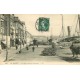 76 LE HAVRE. Déchargement du bois Quai Casimir Delavigne 1908