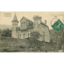 15 Près de Molompize. Le Château de Chabaury 1911