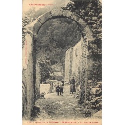 65 Vallée de la Barousse BRAMEVAQUE. La Vieille Porte animation 1922