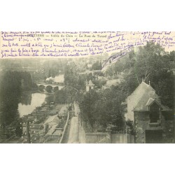 86 POITIERS. Train sur le Pont du Tunnel Vallée du Clain 1914