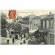 carte postale ancienne 34 VALRAS-LA-PLAGE. Tabac Bazar rue Française 1908 vente de Cartes Postales aussi...