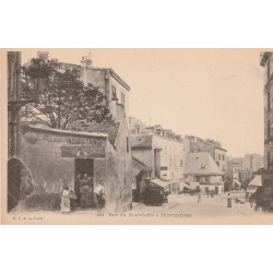 PARIS 18 Montmartre vers 1900. Vacherie Roustan rue du Mont-Cenis