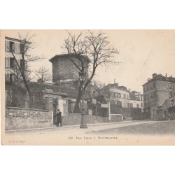 PARIS 18 Montmartre vers 1900. Ancien réservoire Rue Lepic