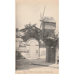 PARIS 18 Montmartre vers 1900. Le Moulin de la Galette