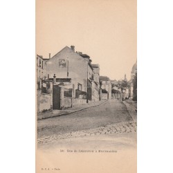 PARIS 18 Montmartre vers 1900. La rue de l'Abreuvoir