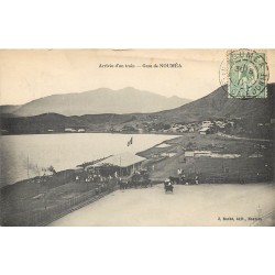 NOUMEA. Arrivée d'un train en Gare 1911