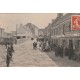 22 SAINT-MICHEL-EN-GREVE. Café Restaurant sur la Grande Place 1911