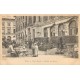 51 REIMS. Marché aux fleurs Place Royale vers 1900