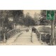 91 JUVISY. Pont en bois du Parc Hôtel de Ville 1912