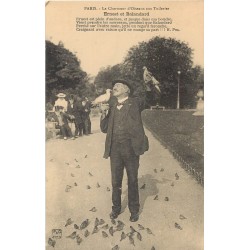 PARIS 01. Aux Tuileries le Chameur d'Oiseaux. Ernest et Balandard