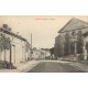 55 BRILLON. Belle animation devant l'Eglise 1908