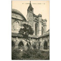 carte postale ancienne 46 CAHORS. Cloître et Abside