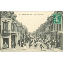 80 CAYEUX-SUR-MER. Avenue de la Gare 1909