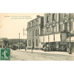78 VERSAILLES. Bazar Dufayet et la Gare rue des Chantiers
