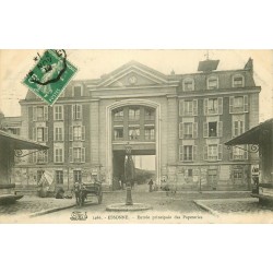 91 ESSONNE. Entrée principale des Papeteries 1912