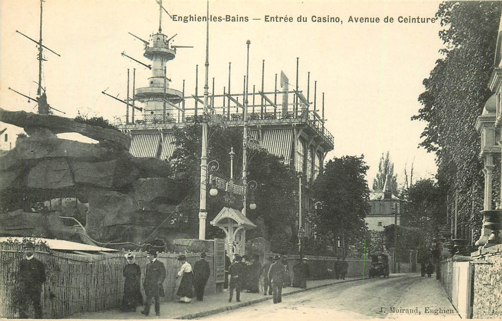 CPA Enghien les Bains Extremite du Lac FRANCE (1308451