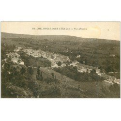 carte postale ancienne 01 Collonges-Fort-l'Ecluse. Vue générale